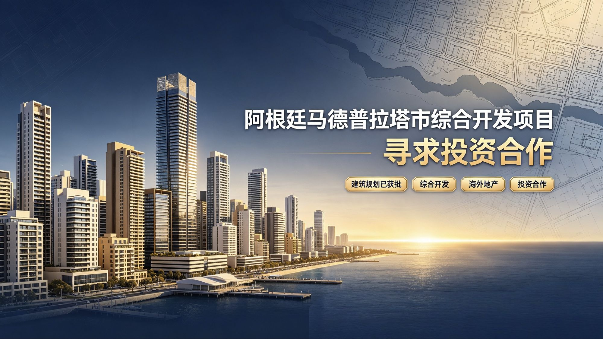 商业机会|阿根廷马德普拉塔市商业住宅综合开发项目诚邀投资合作-阿根廷商讯